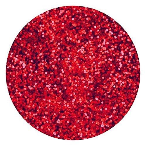 LCN Light Glitter Gel 5ml, Deep Red