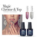 LCN Magic Chrome + Top 10ml, Rainbow Silver Canada