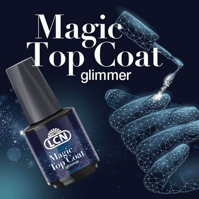 LCN Magic Top Coat 10ml, Glimmer Canada