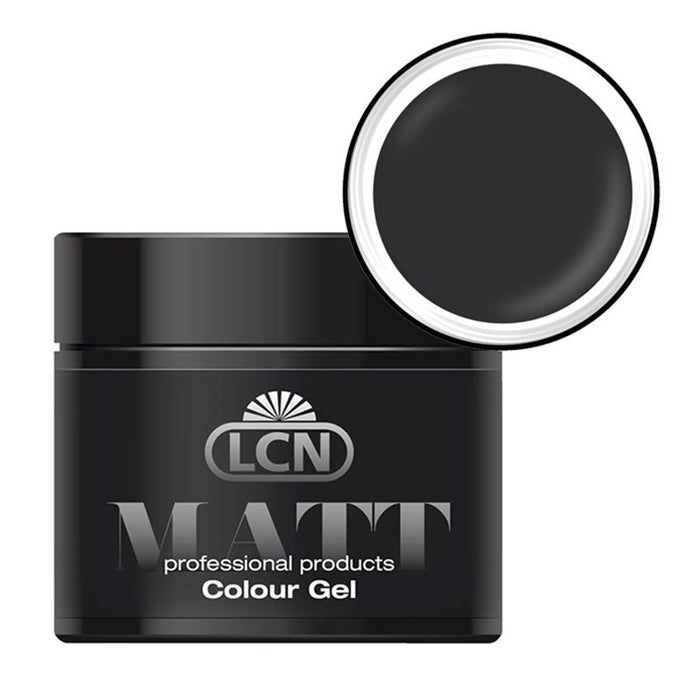 LCN MATTE Colour Gel 5ml, One Step Black