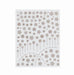 LCN Nail Art, Snowflake Winter Nail Art Decals