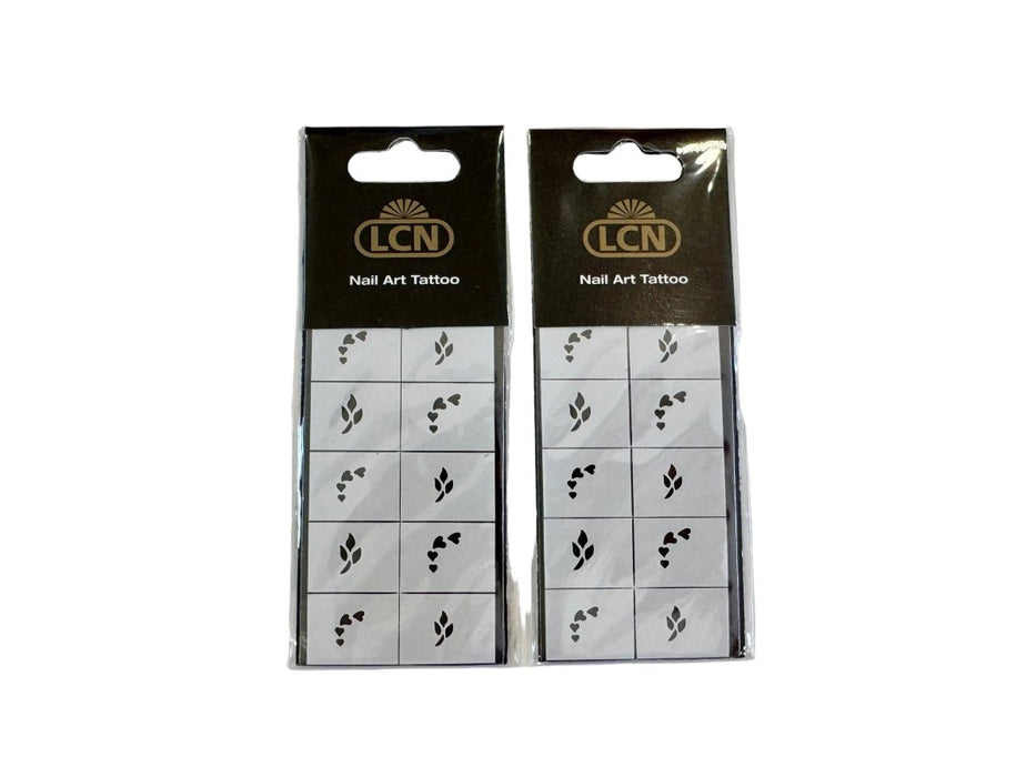 LCN Nail Art Tattoo Stencils