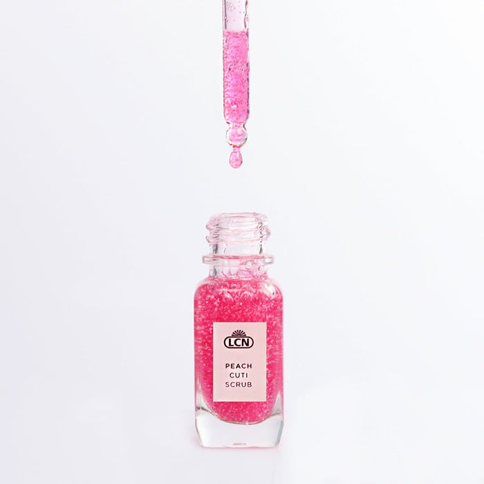 LCN Nail Shots, Peach Cuti Scrub 11ml