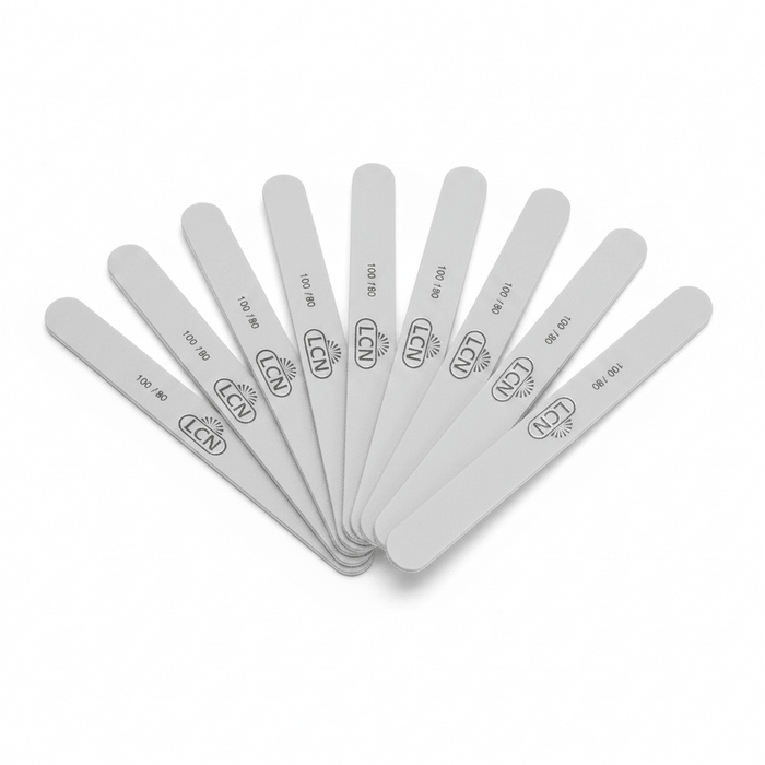 LCN Professional Nail File, Extreme Grey Thin 100/180