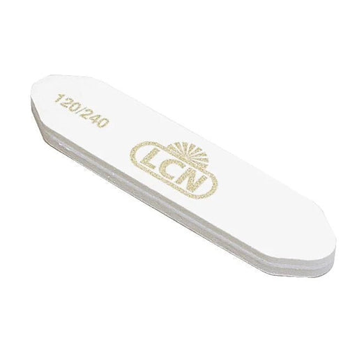 LCN Professional Nail File, White Banana 120/220