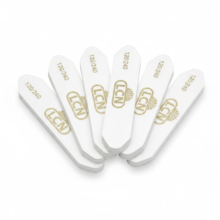 LCN Professional Nail File, White Banana 120/220