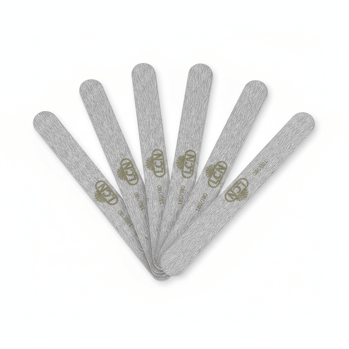 LCN Professional Nail File, Zebra Straight 180/180