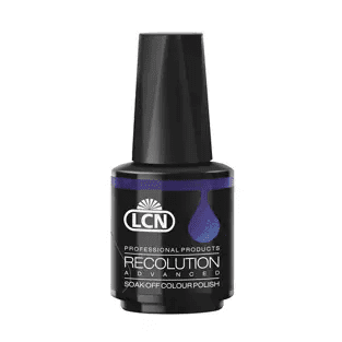 LCN Recolution Gel Polish. Enchanted Violet Holographic 10ml Professional Canada