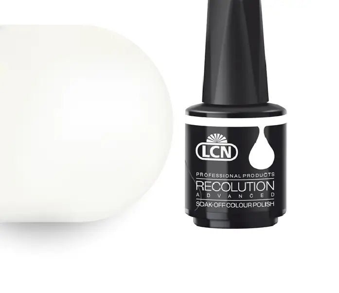 LCN Recolution Gel Polish, Extra White 10ml