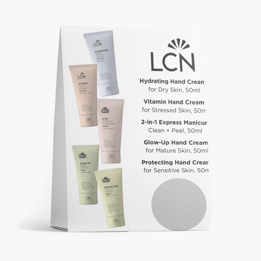 LCN Retail POS Tent Card - Hand Cream + Nail Shots