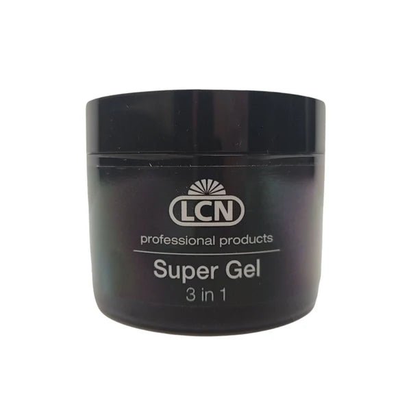 LCN Super Gel 3 in 1 HEMA Free Builder Gel, Milky White