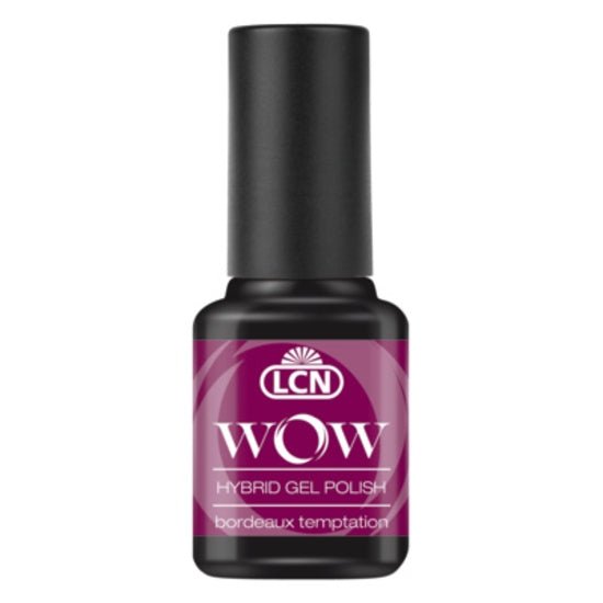 LCN WOW Hybrid Gel Polish, 8ml, Bordeaux Temptation