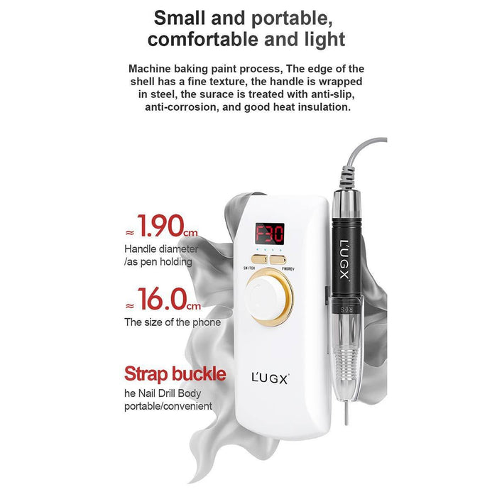 L’UGX LG - 601S Portable Electric Nail Drill