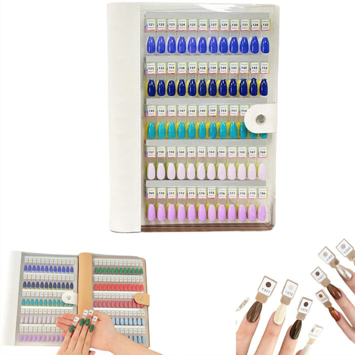 Magnetic Nail Swatch Book, Gel Polish Display Organizer Canada