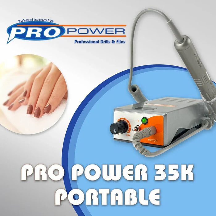Medicool Pro Power 35K Portable Rechargeable Nail Drill
