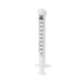 Medline 1ml Luer Lock Syringe with Low Dead Space, Case of 100