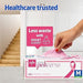 Medline PinkSense Pink Nitrile Gloves Powder Free Box/250