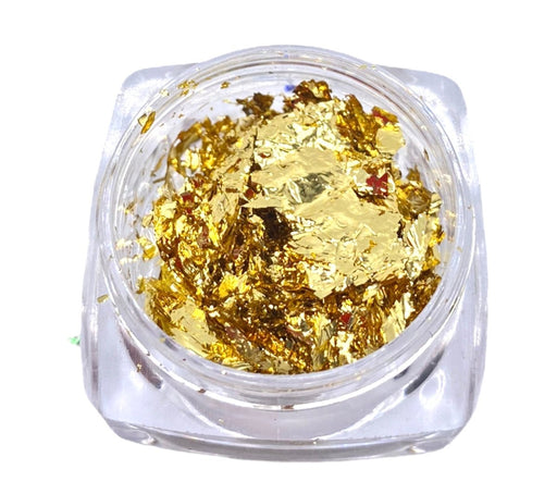 Nail Art Foil Flakes, Gold, Silver + Rose Gold, Set of 6 Canada