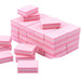 Nail Buffer Block Mini Sponge Disposable 100/180, Pink