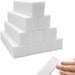 Nail Buffer Blocks, White 10pcs