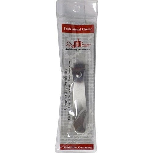 Nail Clippers, 3" Stainless Steel Satin Curved Tip