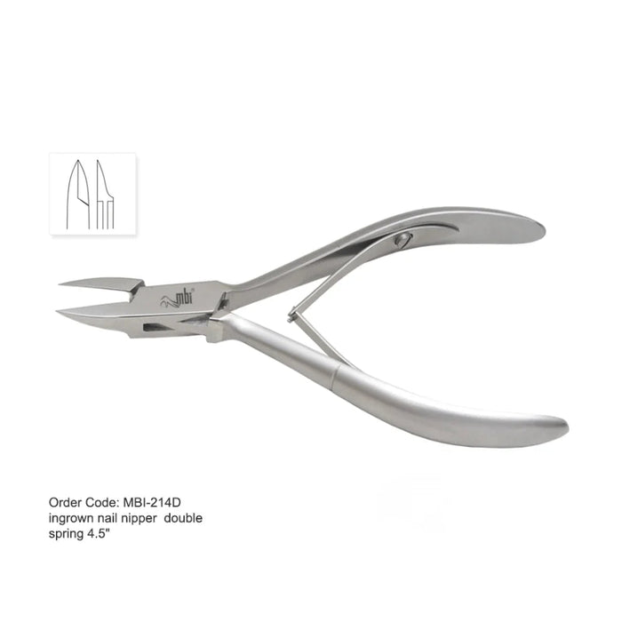 Nail Clippers for Ingrown Nails, Heavy Duty Double Spring Size 4.5″