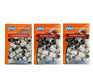 Nail Drill Arbor Sanding Bands, 100pcs Zebra