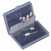 Nail Drill Bit / E - File Bit Storage Box, Holds 20 Bits