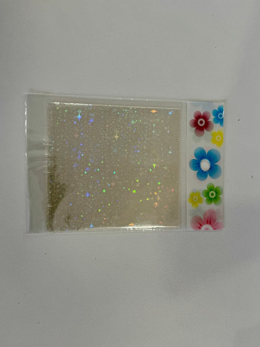 Nail Foil Sheets, Assorted Holographic Designs