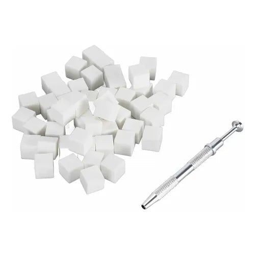 Nail Sponges for Ombre Nail Art Set, 100pcs + Tool