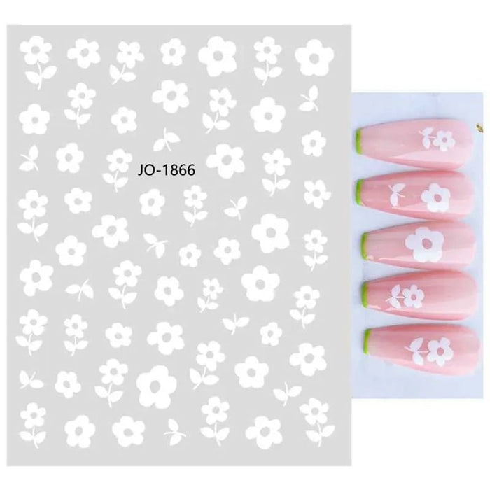 Nail Stickers, Flower Patter Design Canada