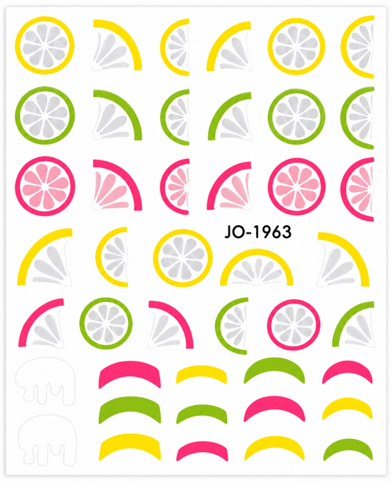 Nail Stickers, Fruit, Citrus Canada