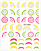 Nail Stickers, Fruit, Citrus Canada