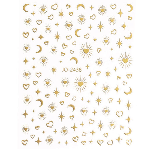 Nail Stickers, Stars, Moons, and Hearts Canada