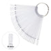 Nail Swatch Display, Rectangle Clear 50 pcs
