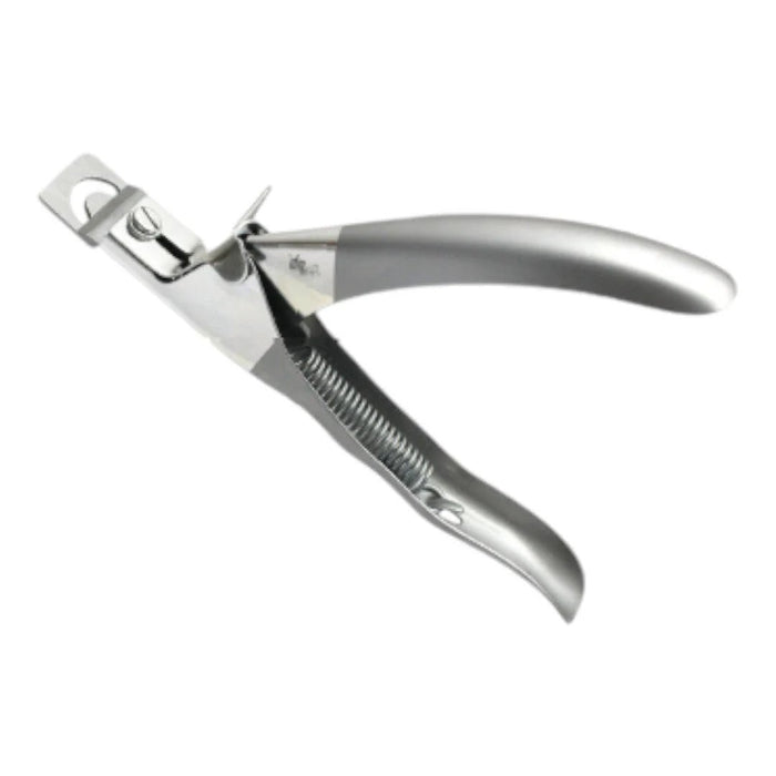 Nail Tip Cutter / Slicer, Long Handle With Straight Blade