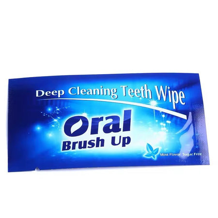 Oral Brush Up Teeth Whitening Wipes