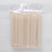 Orange Wood Sticks Wooden Manicure Cuticle Pusher, 4.5” 100pcs