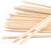 Orange Wood Sticks Wooden Manicure Cuticle Pusher, 4.5” 100pcs