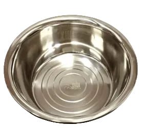 Pedicure Bowl, Large Stainless Steel 16″ wide x 7″ high