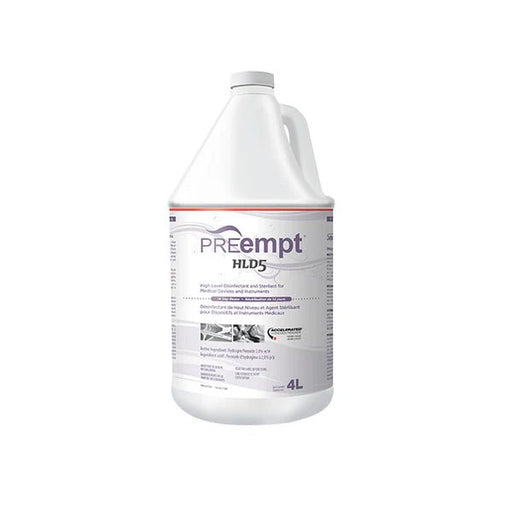 PREempt HLD5 Disinfectant for Instrument + Devices, 3.78 Litres
