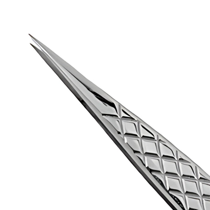 PremierLash Straight Diamond Grip Tweezer 4.7” (12cm) Canada