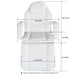 Premium Hydraulic Beauty Facial Spa Bed / Chair, White