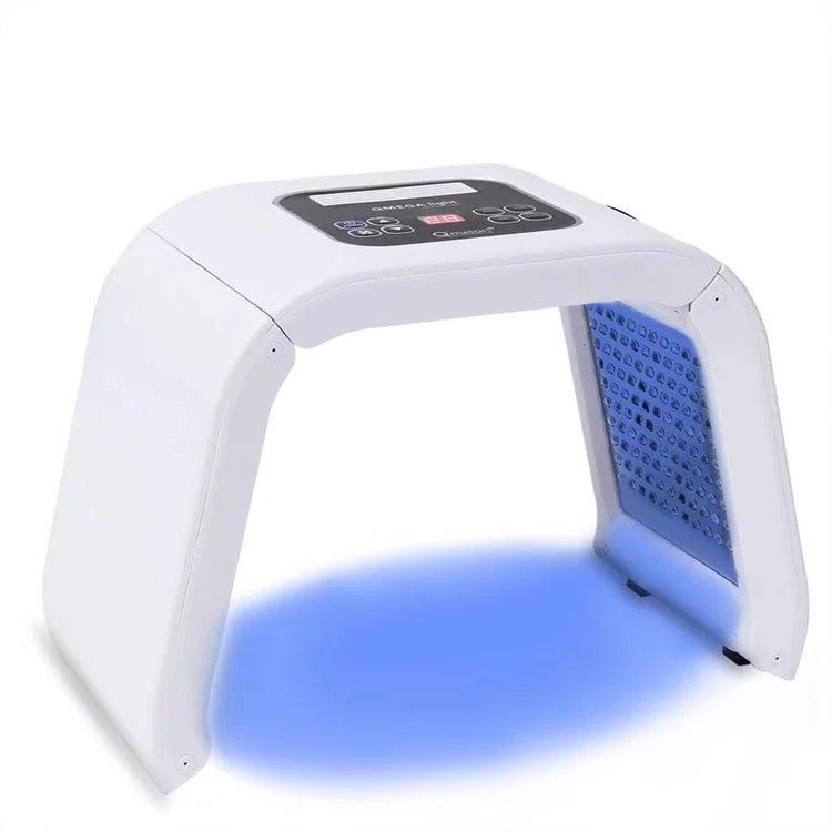 Professional 7 Color LED Light Therapy Foldable Facial Mask