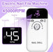 Professional Nail Drill E - File Machine, Portable 45,000 RPM