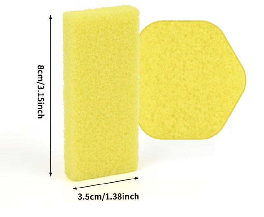Pumice Pads, Yellow Medium Coarse Grit Foot File