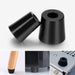Replacement Black Rubber Feet for Spa Equipment, Set of 10 pieces