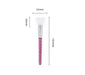 Silicone Face Brush Applicator, Pink with Glitter Handle Canada