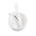 Silicone Facial Mask Bowl, White Medium, 300ml / 10oz