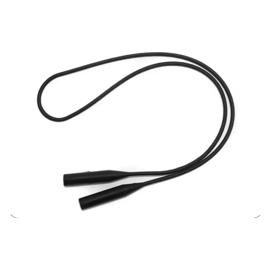 Silicone Glasses Strap for Laser Safety Goggles, Adjustable Black